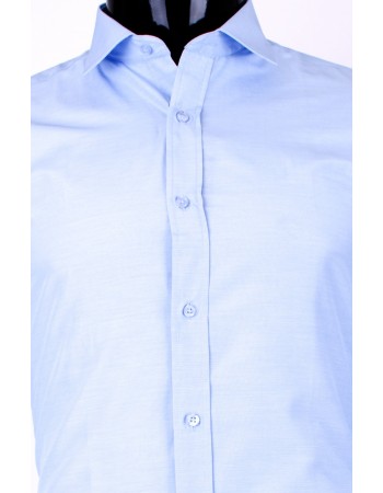 Pánska elegantná košeľa PREMIUM (dq0007) - modrá