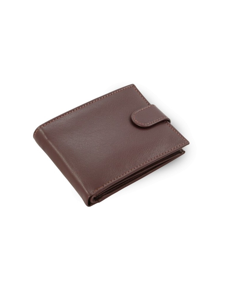 Hnedá kožená peňaženka 