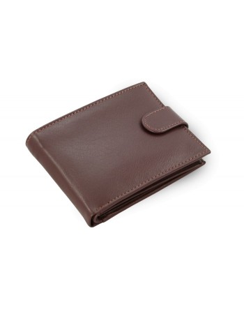 Hnedá kožená peňaženka 
