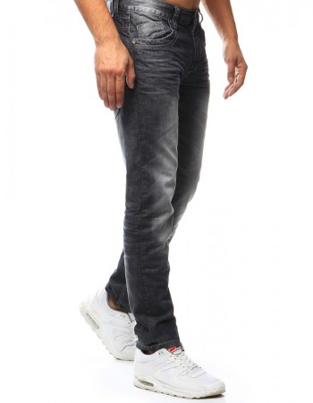 Čierne pánske jeansy (ux1023) "30"