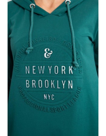 Šaty Brooklyn zelená, Zelená