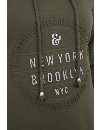 Šaty Brooklyn khaki, Hnedožltý