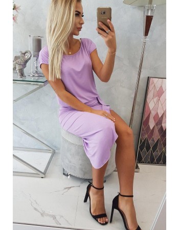 Asymetrické šaty fialový, Fialový