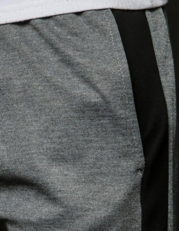 Spodnie męskie dresowe jasnoszare UX2489