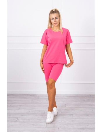 Súprava top+legíny fuchsie, Fuchsie