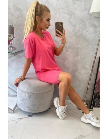 Súprava top+legíny fuchsie, Fuchsie