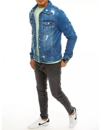 Kurtka męska jeansowa niebieska TX3633
