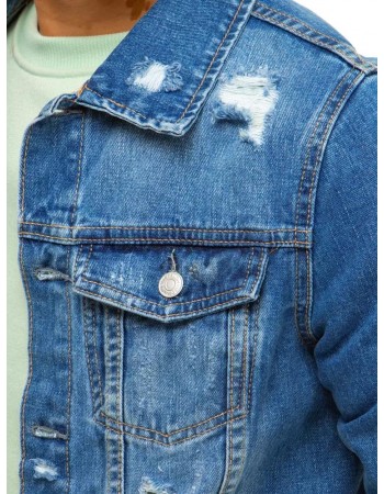 Kurtka męska jeansowa niebieska TX3633