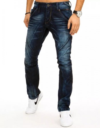 Spodnie męskie jeansowe niebieskie UX2899