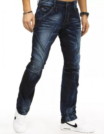 Spodnie męskie jeansowe niebieskie UX2899