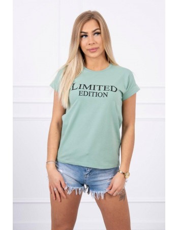 Blúzka Limited edition tmavá mäta, Tmavý / Mäta