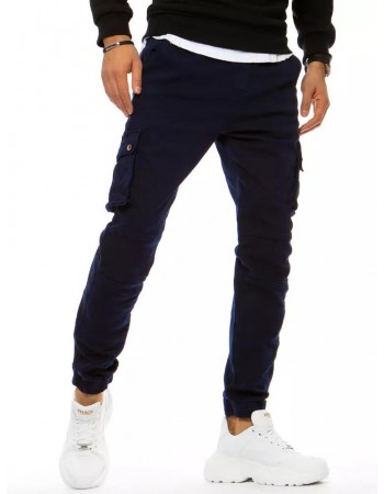 Spodnie męskie jeansowe czarne Dstreet UX3175