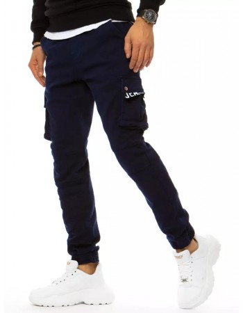 Spodnie męskie jeansowe czarne Dstreet UX3175