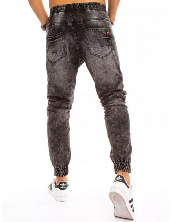 Spodnie męskie jeansowe ciemnoszare Dstreet UX3225