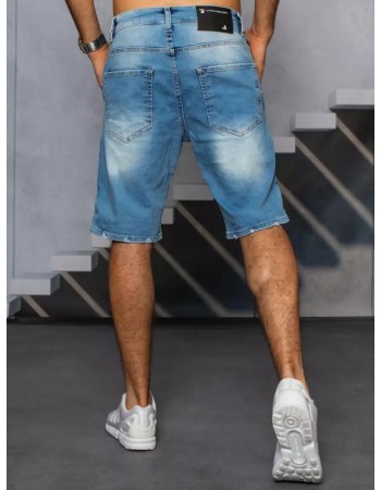 Spodenki męskie jeansowe niebieskie Dstreet SX1507