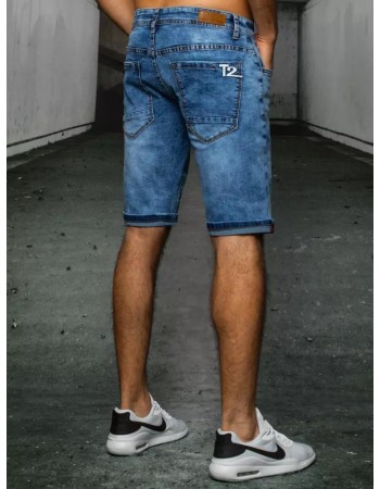 Spodenki męskie jeansowe niebieskie Dstreet SX1519