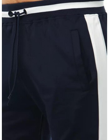 Spodnie męskie dresowe granatowe Dstreet UX3361