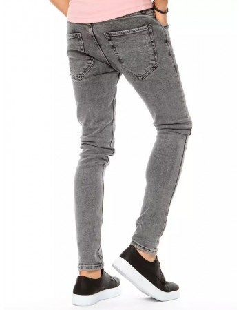 Spodnie męskie jeansowe jasnoszare Dstreet UX3156