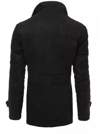 Płaszcz męski czarny Dstreet CX0431