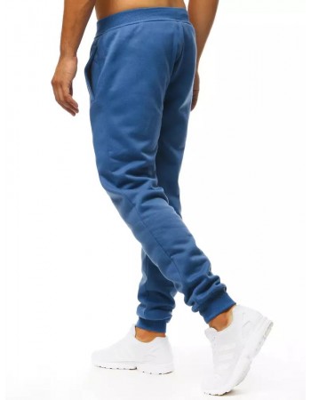 Spodnie męskie dresowe niebieskie Dstreet UX3427