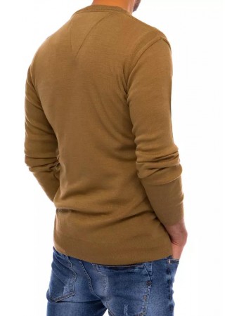 Sweter męski brązowy Dstreet WX1821