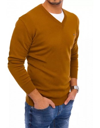 Sweter męski brązowy Dstreet WX1826