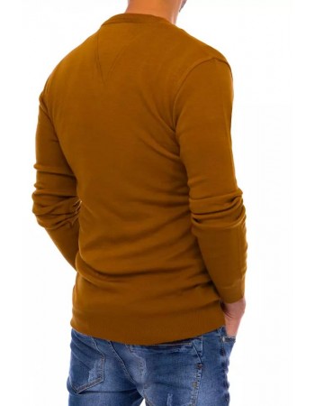 Sweter męski brązowy Dstreet WX1826
