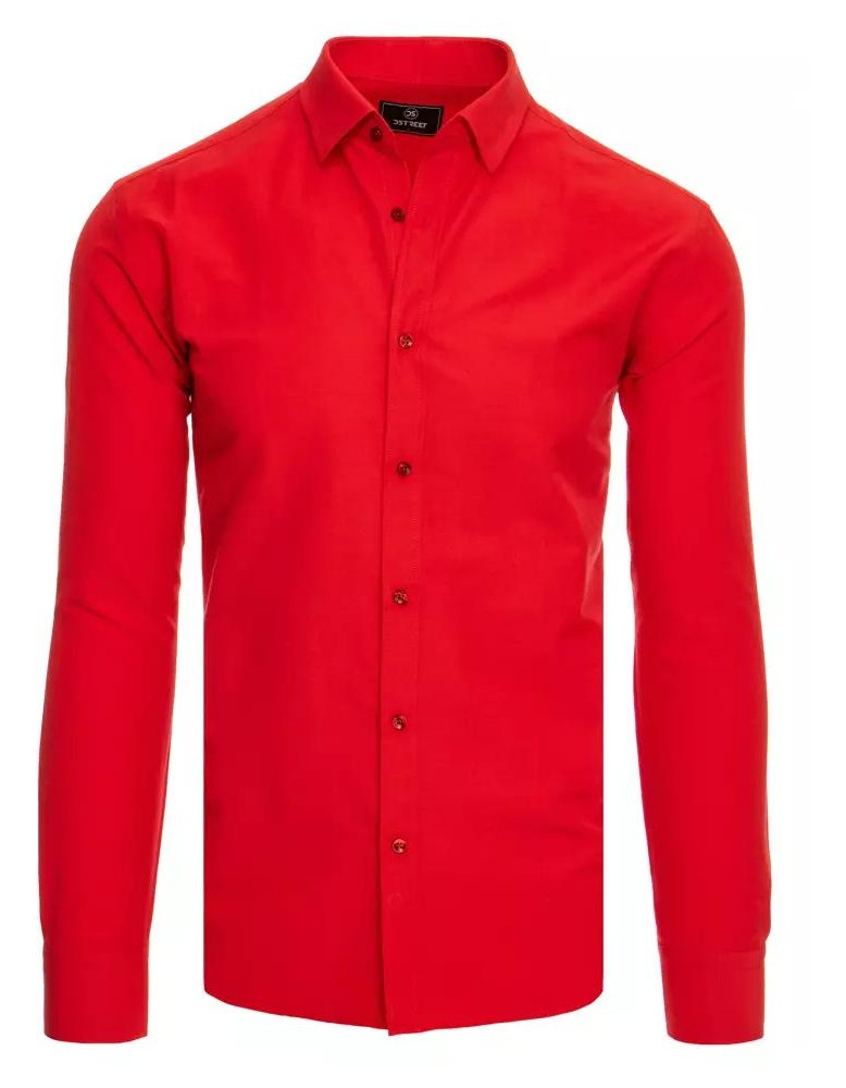 Koszula męska czerwona Dstreet DX2103