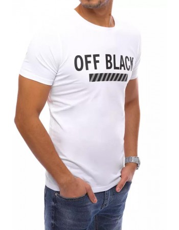 T-shirt męski biały Dstreet RX4708