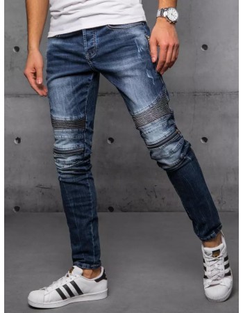 Spodnie męskie jeansowe niebieskie Dstreet UX3586