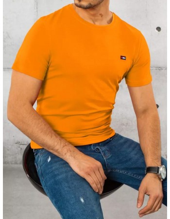 T-shirt męski pomarańczowy Dstreet RX4806