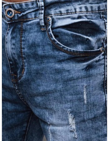 Spodnie męskie jeansowe niebieskie Dstreet UX3593