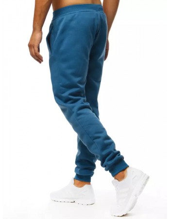 Pánské teplákové kalhoty modré Dstreet UX3632
