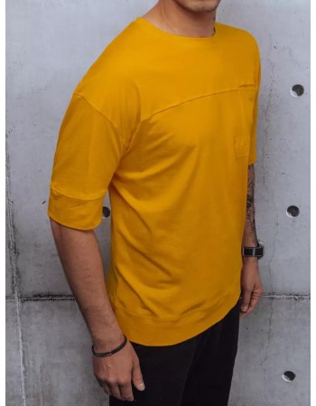 Pánské tričko žluté Dstreet RX4633z