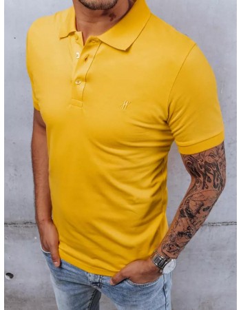 Koszulka polo żółta Dstreet PX0543