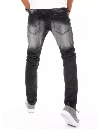 Spodnie męskie czarne Dstreet UX3818
