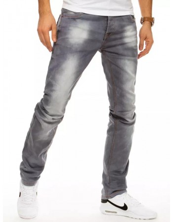 Spodnie męskie jeansowe szare UX2935