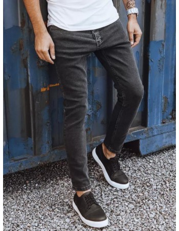 Spodnie męskie jeansowe ciemnoszare Dstreet UX3831