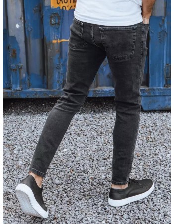 Spodnie męskie jeansowe ciemnoszare Dstreet UX3831