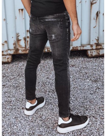 Spodnie męskie jeansowe czarne Dstreet UX3845