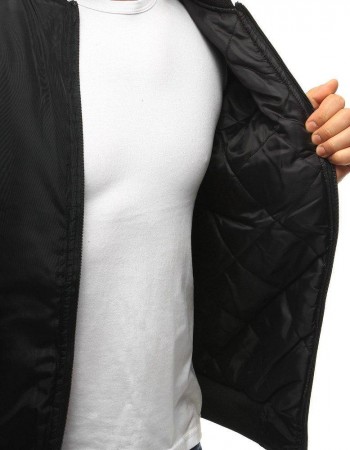 Kurtka męska bomber jacket czarna TX3404