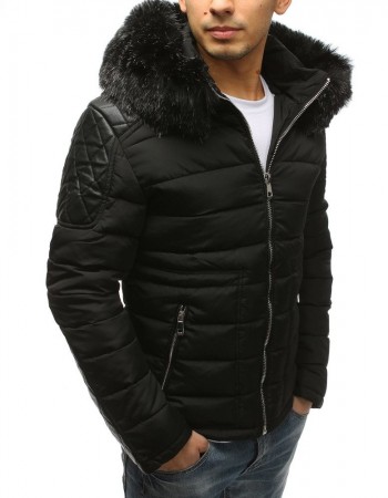 Pánska zimná bunda (tx2564) - čierna, veľ. L