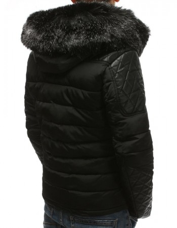 Pánska zimná bunda (tx2564) - čierna, veľ. L