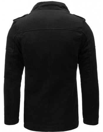 Čierny pánsky kabát (cx0399), veľ. XL