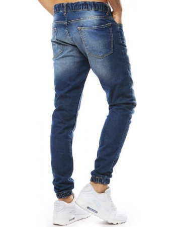 Modré džínsové joggery pre pánov (ux2178), veľ. 31