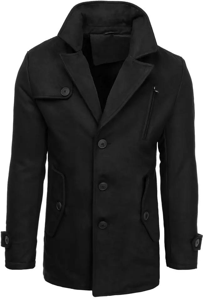 Čierny pánsky kabát CX0440 - M